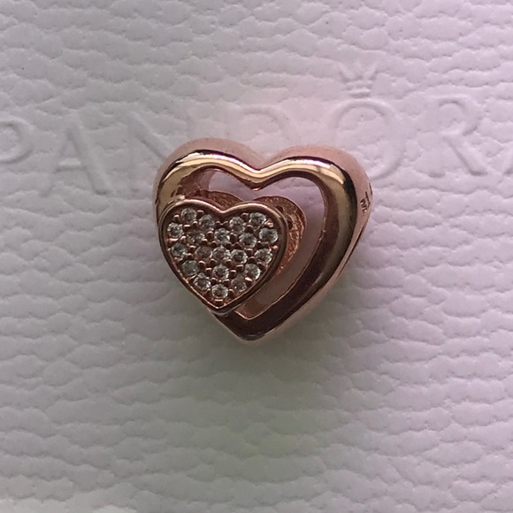 Pandora Rose Joined Together Charm - Picture 2 of 3